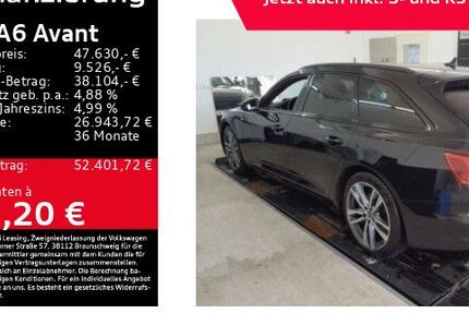 Audi A6 54.244 km 47.630 &euro; Ettlingen 76275