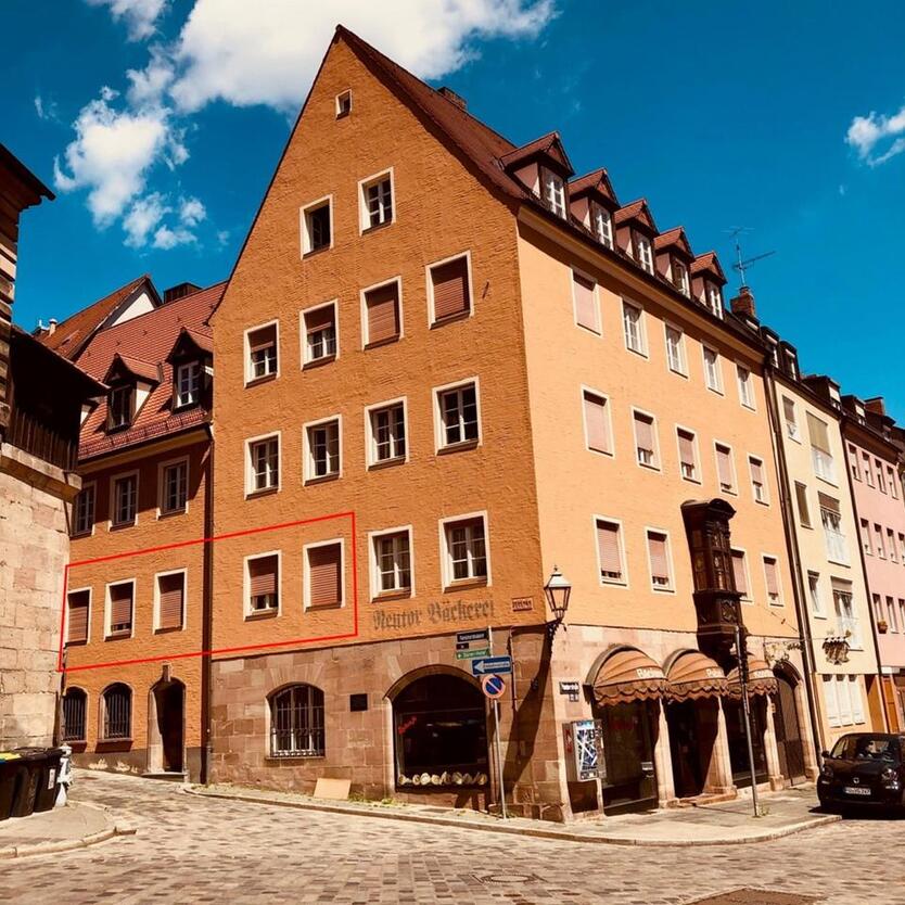 2-Zimmer Wohnung Toplage Nürnberg-Altstadt