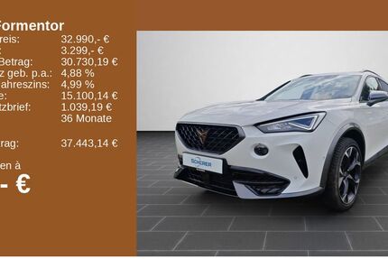 Cupra Formentor 19.900 km 32.990 € Neustadt a.d. Weinstraße 67433