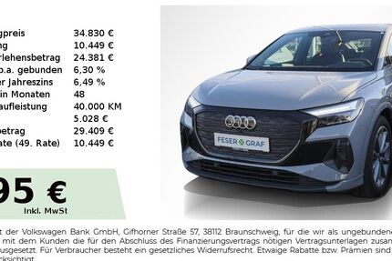 Audi Q4 e-tron 48.700 km 33.380 &euro; Höchstadt an der Aisch 91315