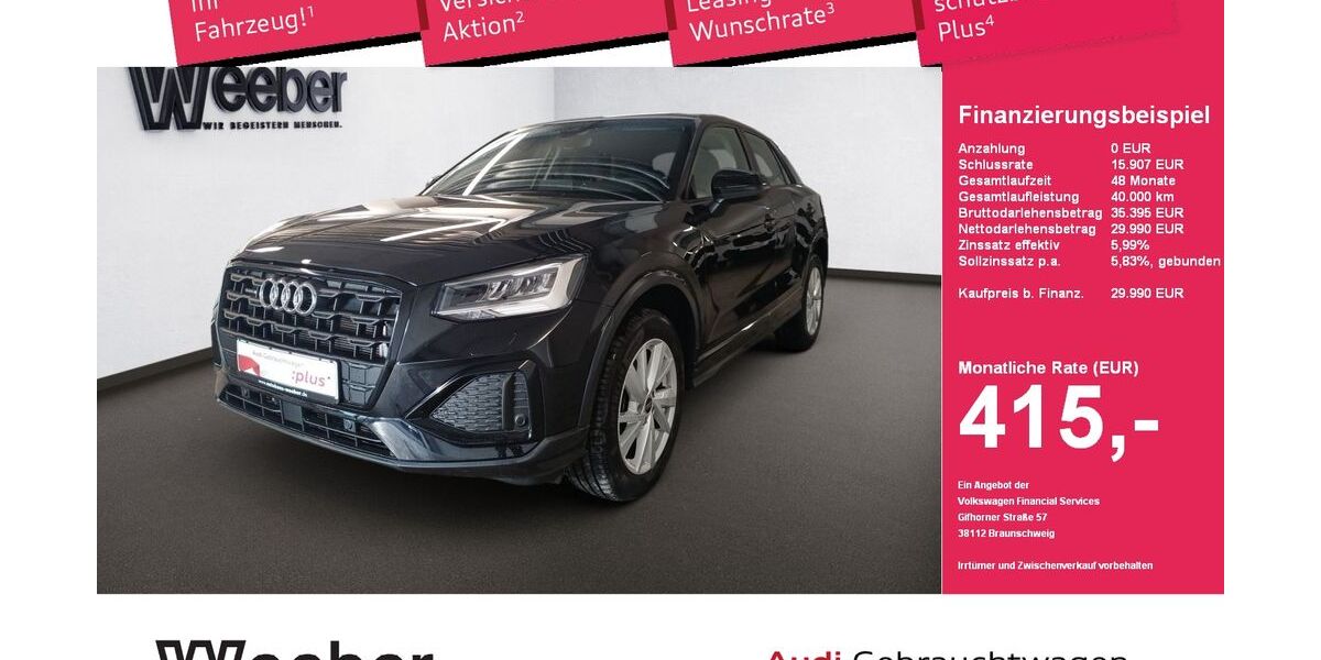 Audi Q2 31.381 km 29.390 &euro; Leonberg 71229