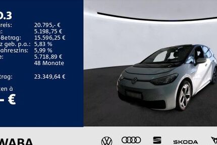 VW ID.3 40.130 km 20.795 &euro; Gersthofen 86368