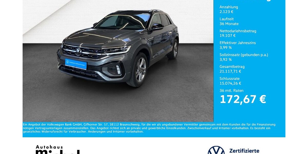 VW T-Roc 30.800 km 21.230 &euro; Gießen 35394