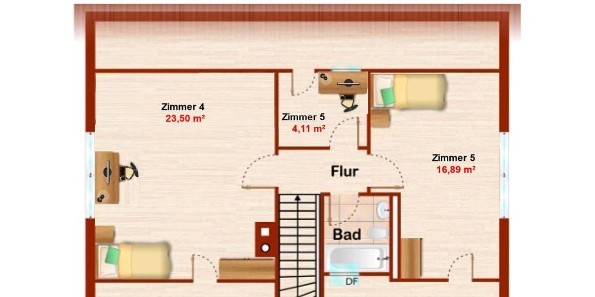 Etagenwohnung Germering - 5 Zimmer, 15 m&sup2;, 750&euro; | Angebot:25951766