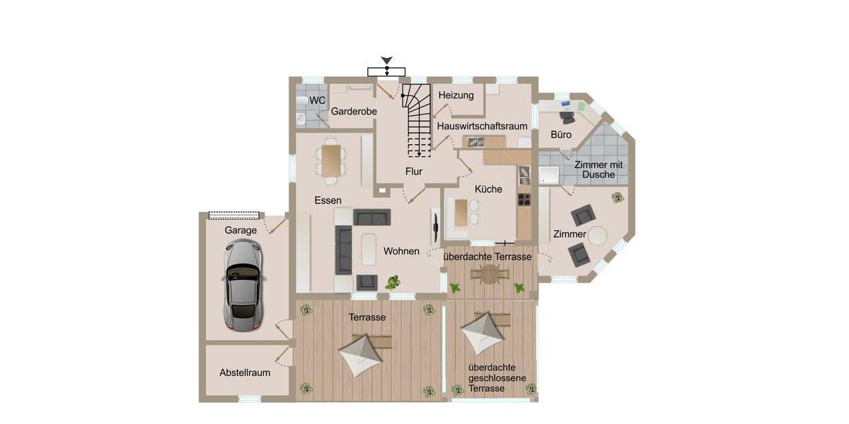 Einfamilienhaus Warendorf - 7 Zimmer, 214 m&sup2;, 1.600&euro; | Angebot:24571849