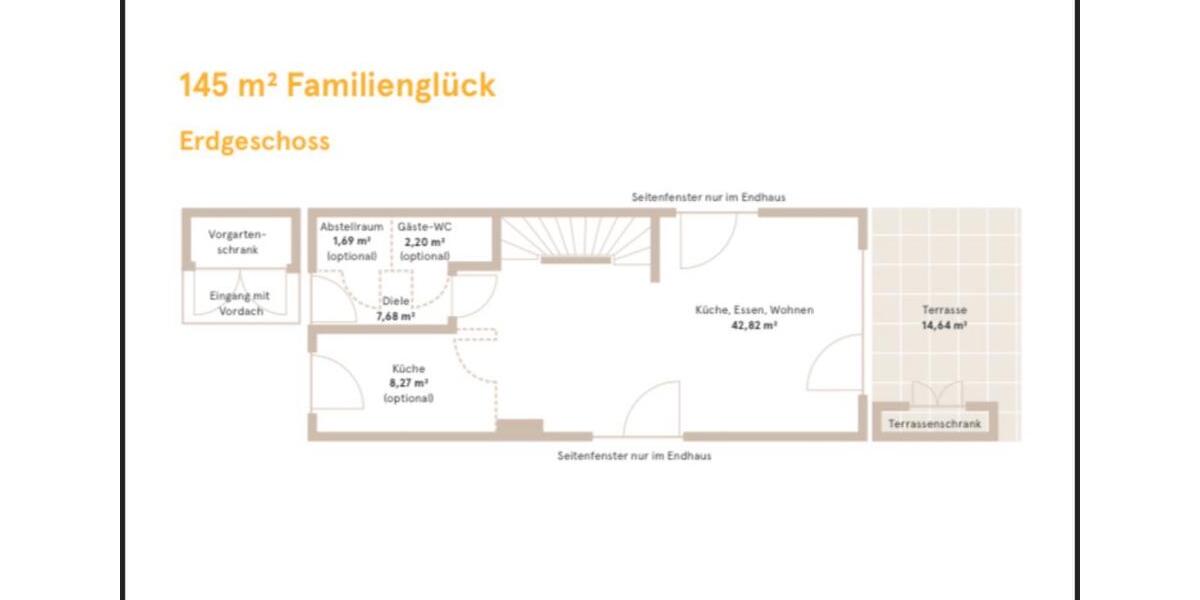 Reihenhaus 145m2, Energieeffizienzhaus 55 in Halle (Saale) 5 zimmer
