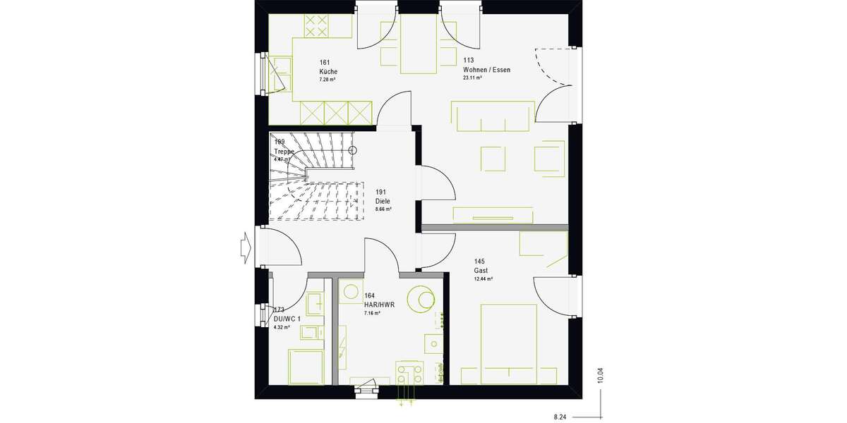 Einfamilienhaus Thräna Thräna - 5 Zimmer, 134 m&sup2;, 325.000&euro; | Angebot:26798160