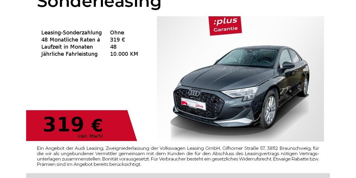 Audi A3 28.669 km 33.990 &euro; Bernburg 06406