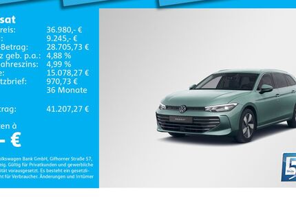 VW Passat 6.626 km 36.980 &euro; München 80935