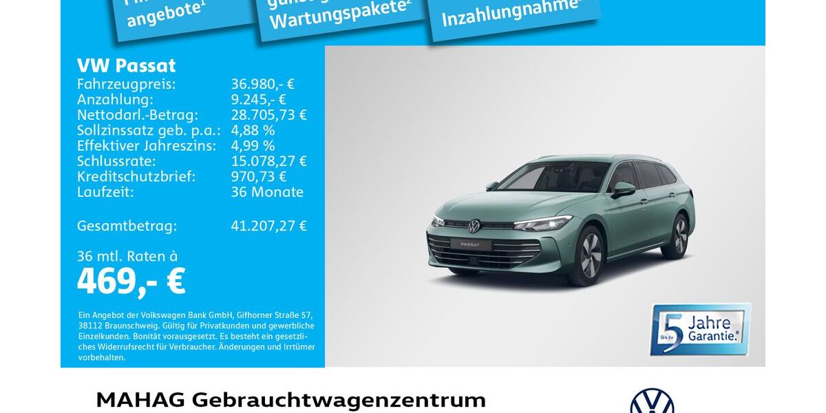 VW Passat 6.626 km 36.980 &euro; München 80935