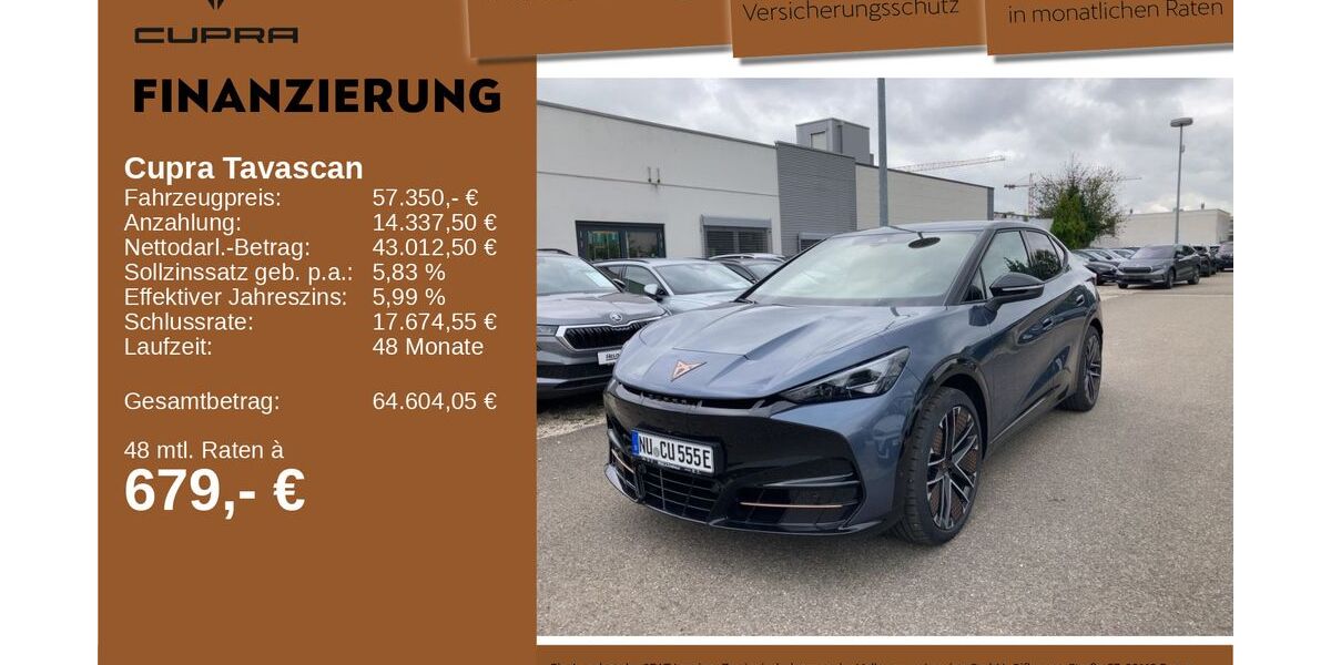 Cupra Tavascan 7.001 km 48.450 &euro; Neu-Ulm 89231