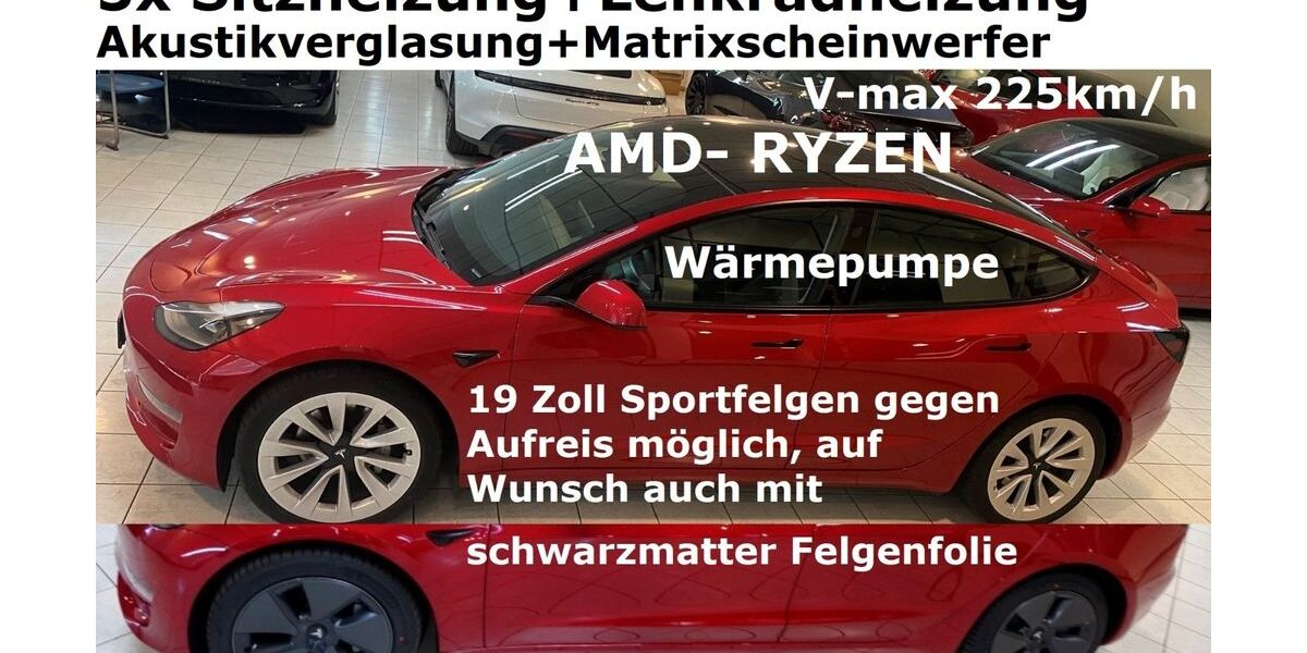Tesla Model 3 60.000 km 27.999 &euro; Grünberg 35305