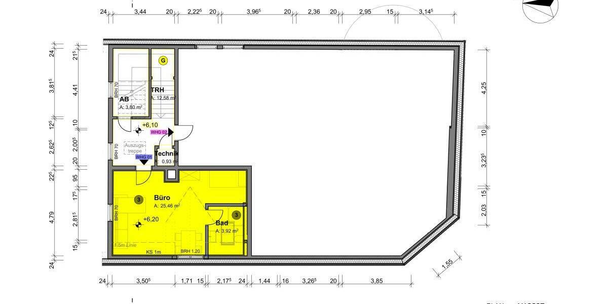 Gewerbeobjekt Villingen-Schwenningen Villingen - 1 Zimmer, 29 m&sup2;, 300&euro; | Angebot:25701122