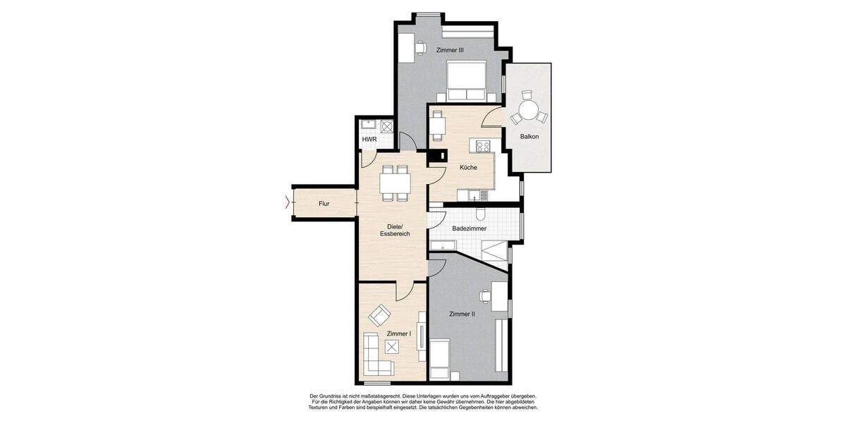 Etagenwohnung Würzburg Altstadt - 3 Zimmer, 90 m&sup2;, 435.000&euro; | Angebot:26359479