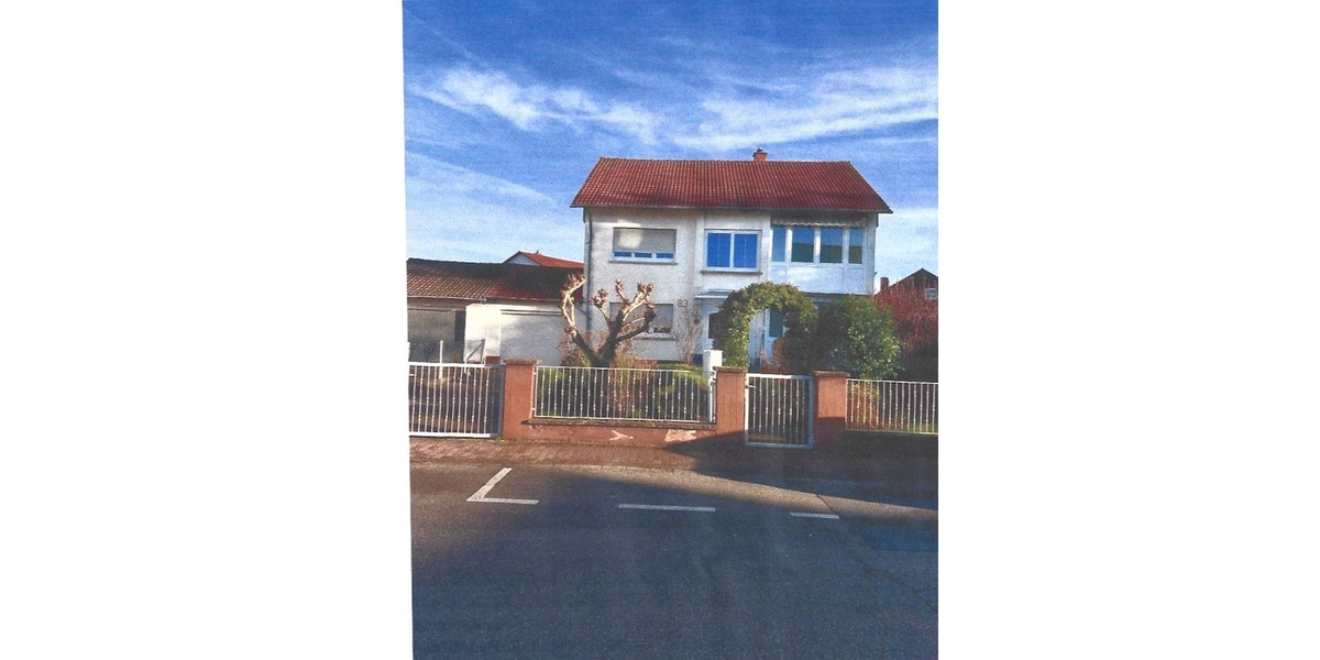 Familiendomizil - Zweifamilienhaus mit Apartment im Dachgeschoss - Mehrfamilienhaus, Wohnhaus Hockenheim | Angebot:24888937