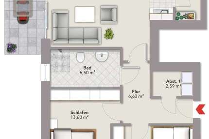Exklusive Neubauwohnungen im Zentrum von Ostercappeln - Wohnung Ostercappeln | Angebot:24533442