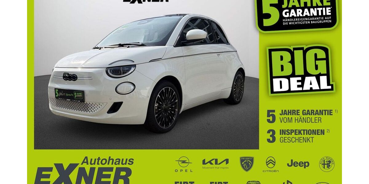 Fiat 500e 24.490 km 23.900 &euro; Hof 95032