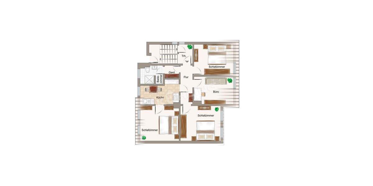 Doppelhaushälfte Vechta - 7 Zimmer, 150 m&sup2;, 319.000&euro; | Angebot:25898384
