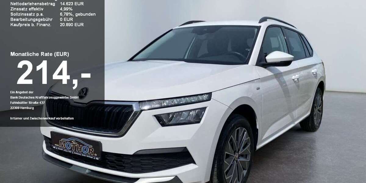 Skoda Kamiq 33.229 km 18.655 &euro; Gardelegen 39638