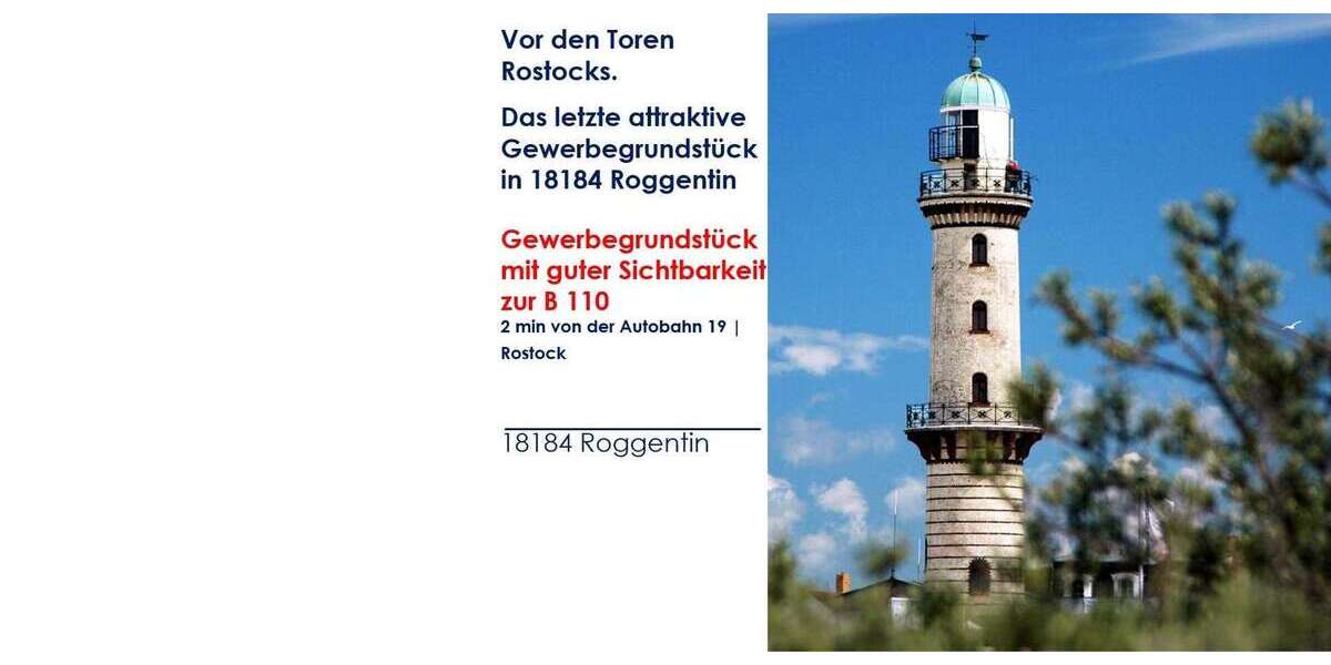 Grundstück Roggentin b. Rostock - 429.750&euro; | Angebot:26002493