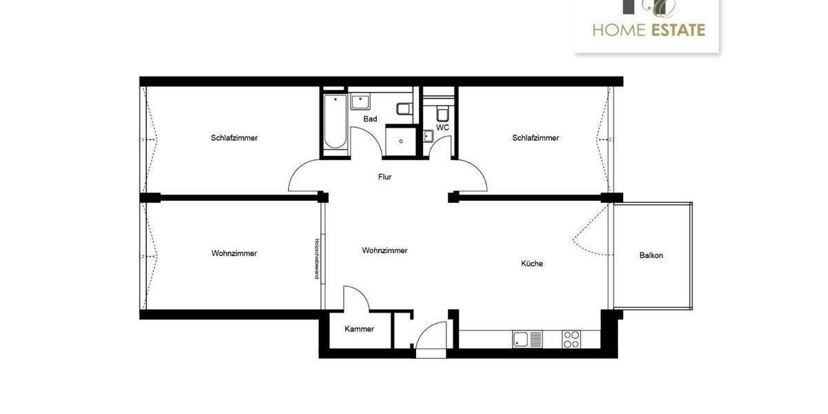 Etagenwohnung Berlin Schöneberg - 4 Zimmer, 105 m&sup2;, 850.000&euro; | Angebot:26346421