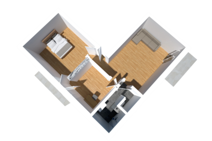 Wohnung Künzelsau - 3 Zimmer, 70 m&sup2;, 520&euro; | Angebot:26017170