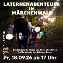 Laternenabenteuer im Märchenwald 18.09.2026 Waldbühne Gehren