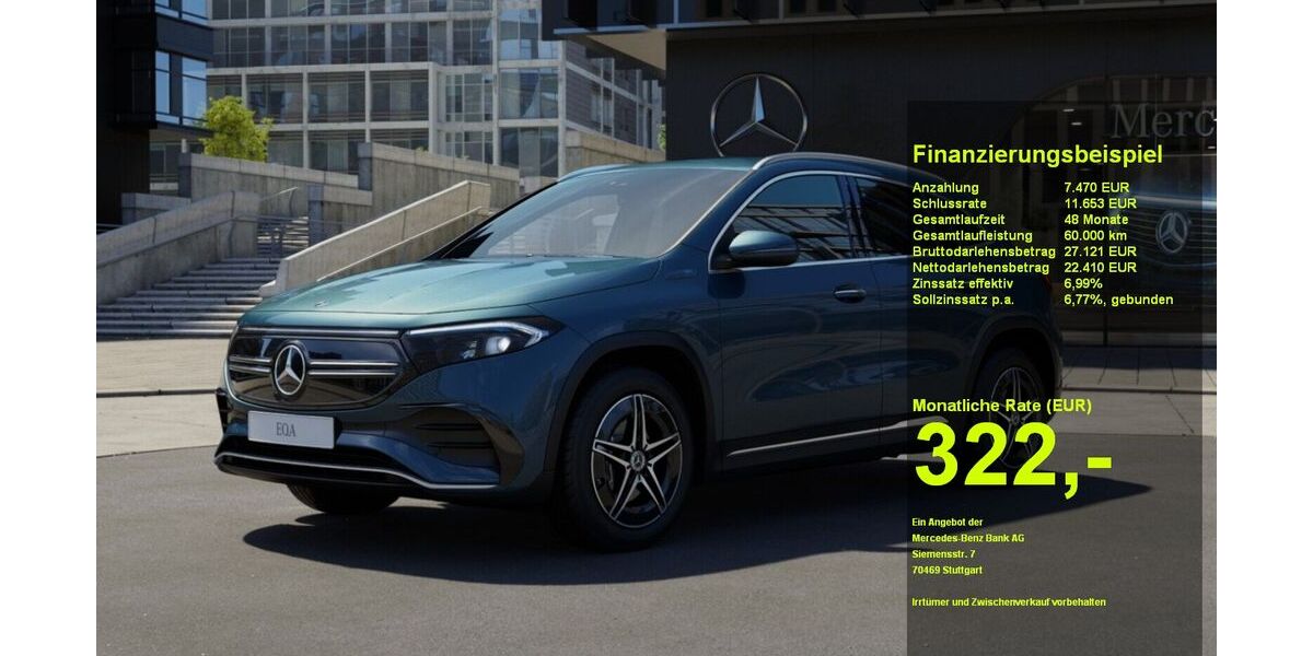 Mercedes-Benz EQA 58.984 km 28.750 € Gifhorn 38518