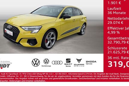 Audi A3 6.374 km 30.975 &euro; Bernsdorf 09337