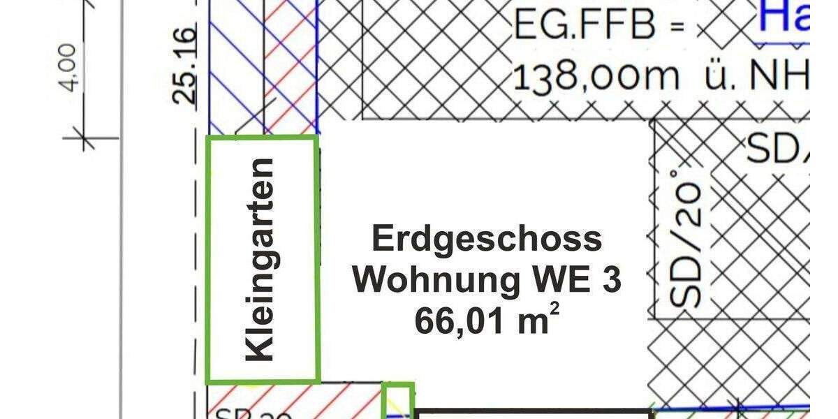 Etagenwohnung Schloß Holte-Stukenbrock Stukenbrock - 2 Zimmer, 66 m&sup2;, 279.500&euro; | Angebot:25281121