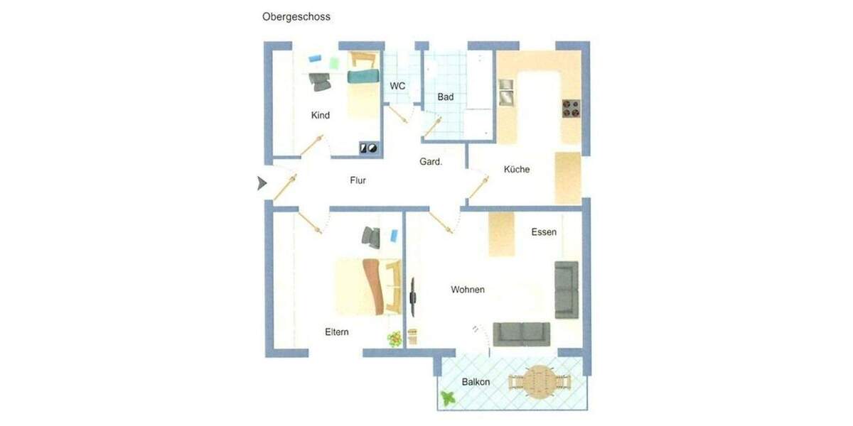 Etagenwohnung Laichingen - 6 Zimmer, 120 m&sup2;, 1.300&euro; | Angebot:25449408