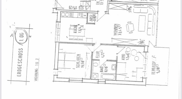 3-Zimmer Wohnung mit eigenem Garten ohne Maklergebühren 3 zimmer