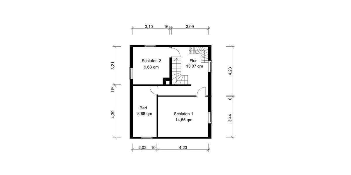 Einfamilienhaus Witzenhausen Albshausen - 4 Zimmer, 110 m&sup2;, 900&euro; | Angebot:25842282