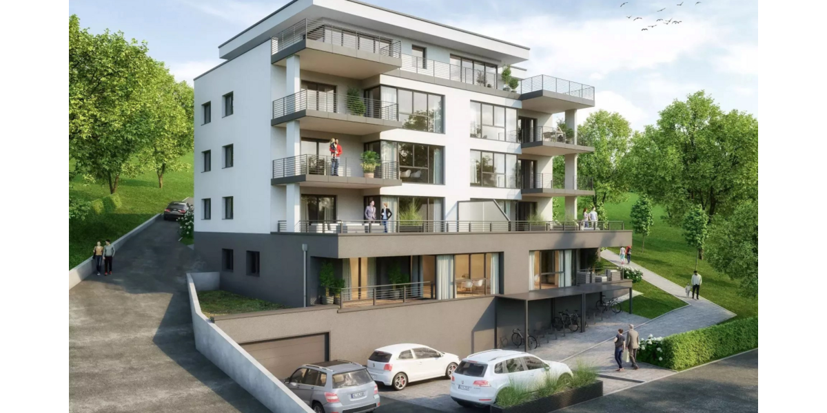 Helle altengerechte Wohnung im KFW 40 Energiesparhaus in ruhiger Lage im Grünen - Etagenwohnung Koblenz Horchheim | Angebot:26067569