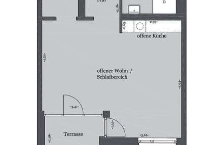 Wohnung Hannover Bemerode - 1 Zimmer, 53 m&sup2;, 611&euro; | Angebot:27320870
