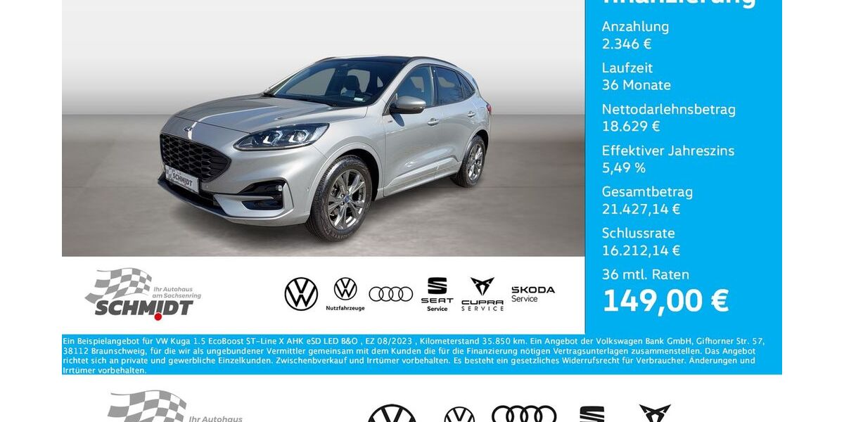 Ford Kuga 35.850 km 19.975 &euro; Bernsdorf 09337