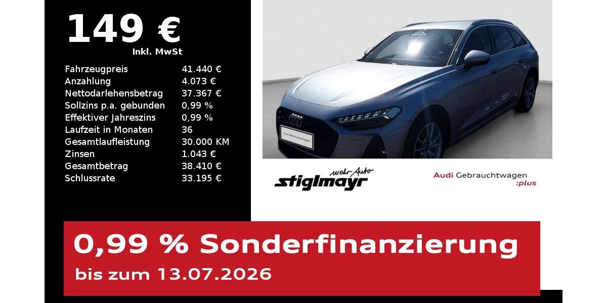 Audi A5 10.862 km 41.440 &euro; Pfaffenhofen 85276