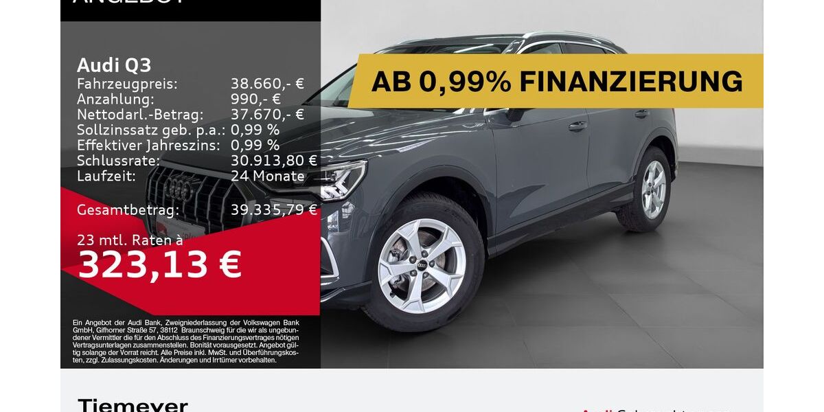 Audi Q3 3.219 km 35.890 &euro; Bochum 44809
