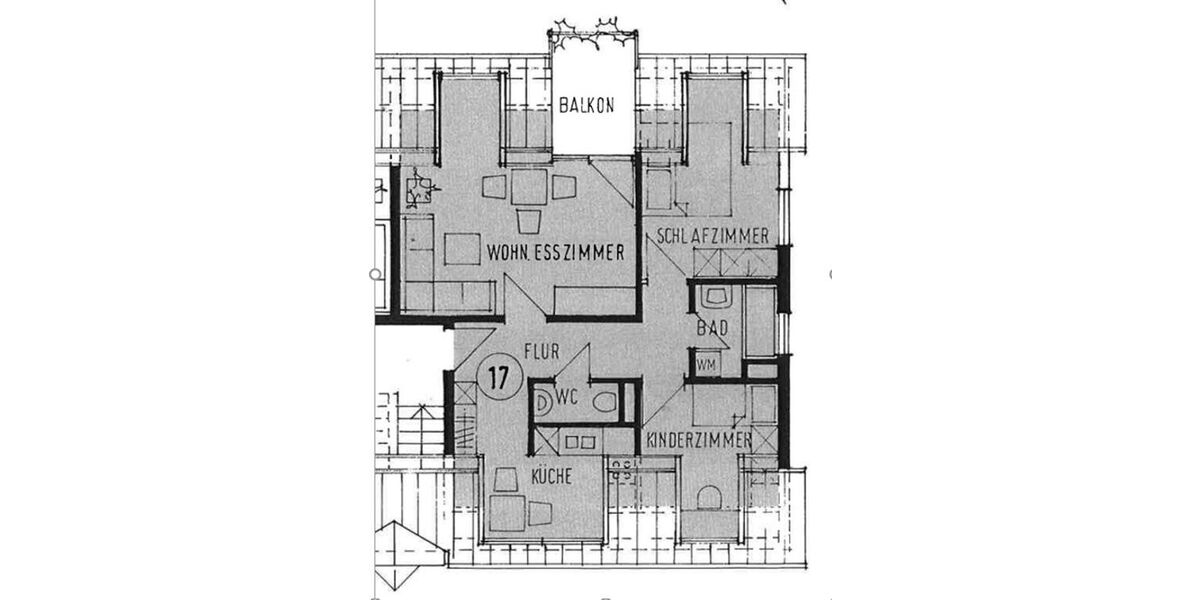 Schöne 3- Zimmer Wohnung mit EBK, ruhige Ortsrandlage - Appartement Salach | Angebot:27034261
