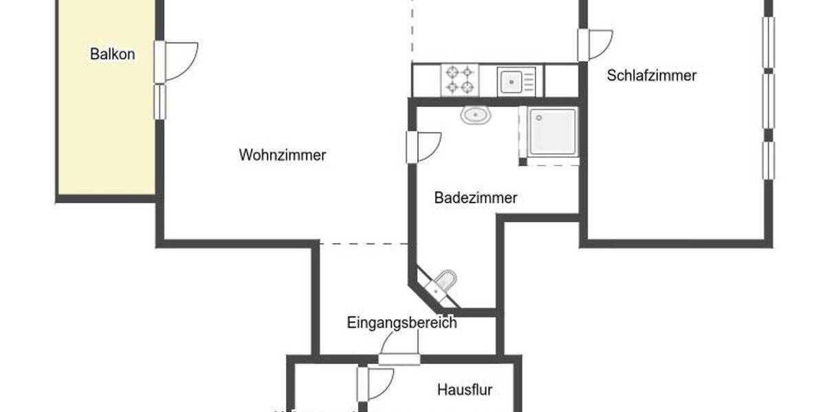 Etagenwohnung Stolpe auf Usedom OT Gummlin Gummlin - 2 Zimmer, 52 m&sup2;, 159.000&euro; | Angebot:26156416