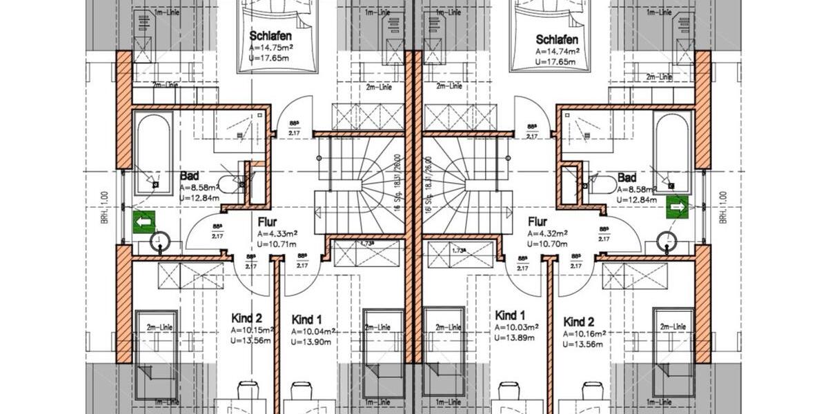 Doppelhaushälfte Neuwied - 5 Zimmer, 113 m&sup2;, 1.417&euro; | Angebot:25909055