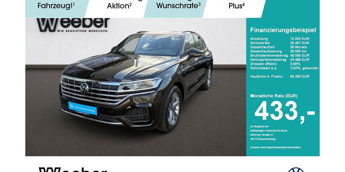 VW Touareg 44.253 km 55.180 &euro; Weil der Stadt 71263
