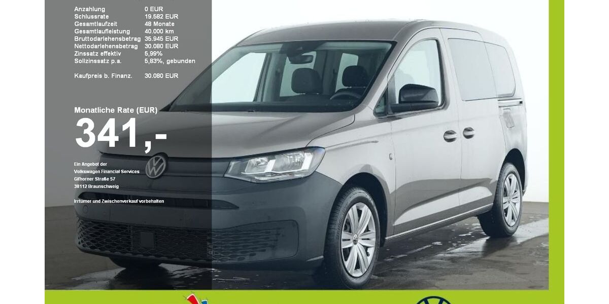 VW Caddy 4.906 km 30.080 &euro; Mainburg 84048