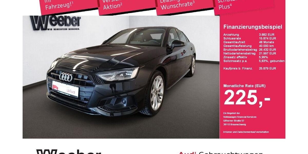 Audi A4 63.419 km 25.769 &euro; Leonberg 71229