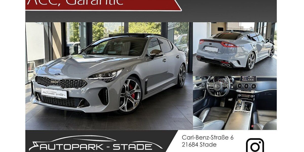 Kia Stinger GT 4WD LED Pano HUD ACC Kam Ass 110.000 km 29.990 &euro; Stade 21682