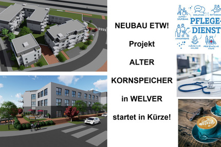 Alles unter einem Dach * ETW mit 3 Zimmer und Balkon * Service Wohnen