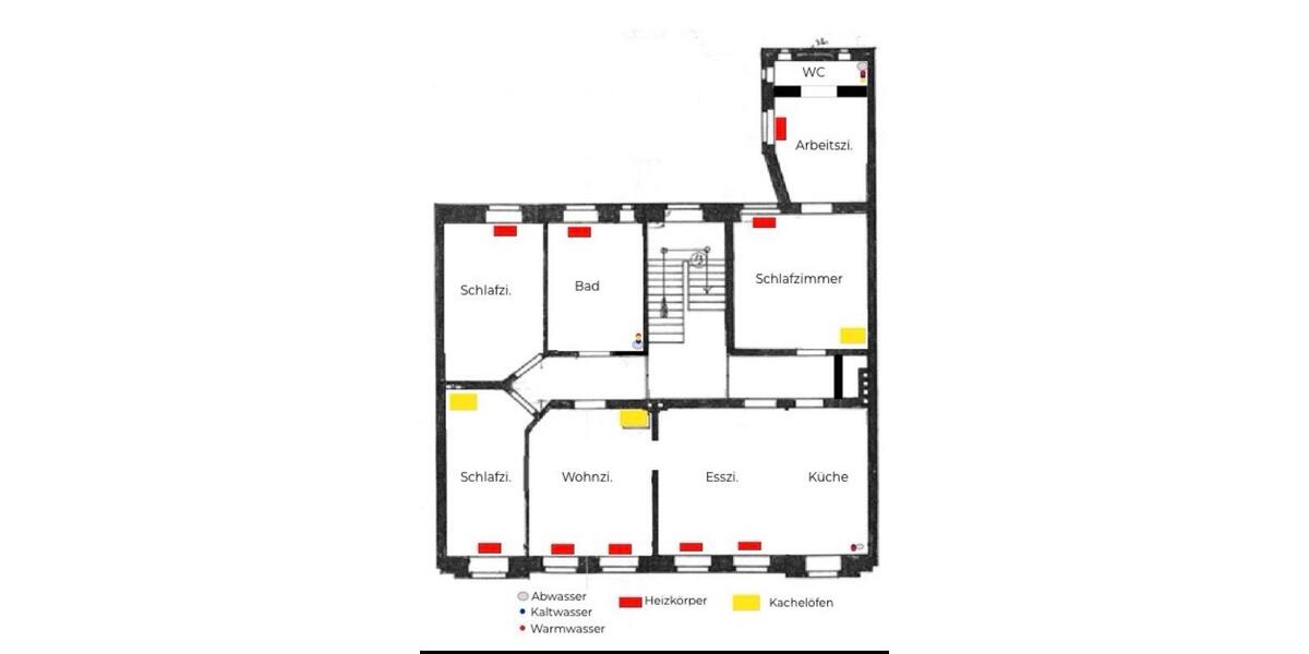 Etagenwohnung Wittenberge - 5 Zimmer, 118 m&sup2;, 295.000&euro; | Angebot:27019426