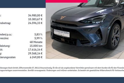 Cupra Formentor 21.600 km 34.980 &euro; Rietberg 33397