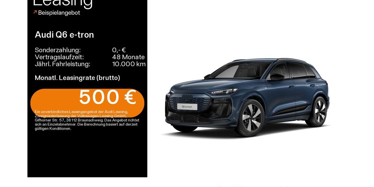 Audi Q6 e-tron 5.600 km 56.999 &euro; Büdingen-Düdelsheim 63654