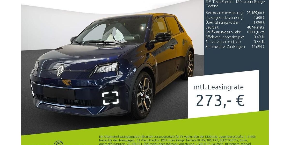 Renault R 5 1.500 km 28.489 &euro; Bremen 28207
